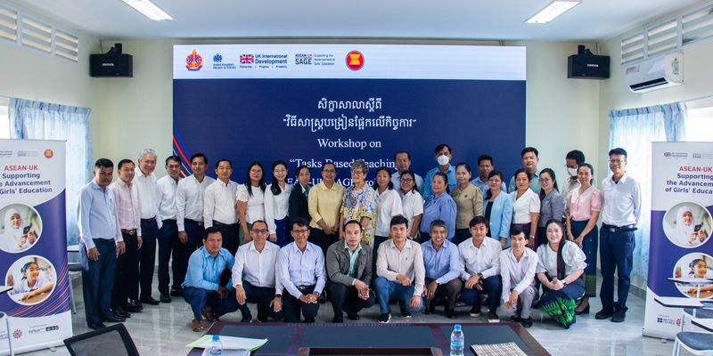 Opening ceremony of the workshop on "Methods of organizing work for students"