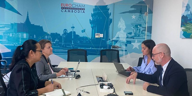  Discussion on "Cooperation in support of French language education in Cambodia"